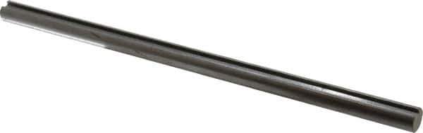 Made in USA - 15mm Diam, 1' Long, 1045 Steel Keyed Round Linear Shafting - 5mm Key - Industrial Tool & Supply