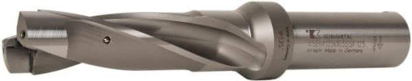 Kennametal - 31.75 to 32mm Diam, 3xD, 96mm Max Depth, 1-1/4" Shank Diam, 133.48mm Flute, 234.95mm OAL, Replaceable Tip Drill - KSEM1250 Insert, 8 Seat Size, Series KSEM - Industrial Tool & Supply