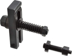 Value Collection - 1/2-13 Tap Size, Steel Strap Clamp Assembly - Single End Clamp, Radius Strap Nose, 5/8" Strap Thickness, 1" Travel, 4" Strap Len, 1-1/4" Strap Width - Industrial Tool & Supply