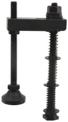 Value Collection - 3/8-16 Tap Size, Steel Strap Clamp Assembly - Swing Clamp, 5/8" Strap Thickness, 1" Travel, 4" Strap Len, 1-1/4" Strap Width - Industrial Tool & Supply