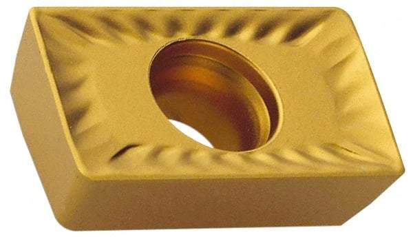 Ingersoll Cutting Tools - APKT160464 Grade IN1540 Carbide Milling Insert - TiCN/TiN Finish, 0.207" Thick, 1/4" Corner Radius - Industrial Tool & Supply