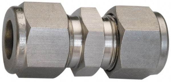 Ham-Let - 5/8" OD, Grade 316Stainless Steel Union - Comp x Comp Ends - Industrial Tool & Supply
