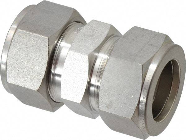 Ham-Let - 1" OD, Grade 316Stainless Steel Union - Comp x Comp Ends - Industrial Tool & Supply