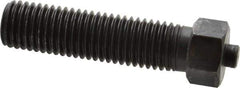 Gibraltar - 3/4-10 Thread, 7/8" Size, 3-1/2" Long, Black Oxide Coated, Steel, Lead Alloy Clamp Rest & Support - 2-3/8" Thread Length, 11/32" Pin Diam x 3/16" Pin Height, 1/2" Nut Height - Industrial Tool & Supply