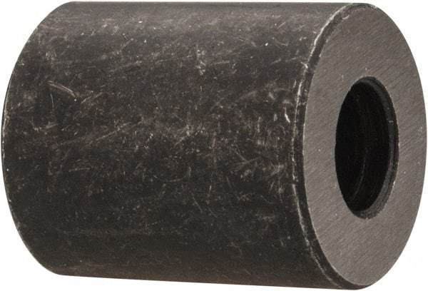 Gibraltar - 3/4" OAL, 5/8" OD, Heat Treated Steel, Counterbored Rest Button - Black Oxide Coating - Industrial Tool & Supply