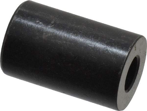 Gibraltar - 1" OAL, 5/8" OD, Heat Treated Steel, Counterbored Rest Button - Black Oxide Coating - Industrial Tool & Supply