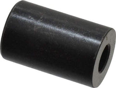 Gibraltar - 1" OAL, 5/8" OD, Heat Treated Steel, Counterbored Rest Button - Black Oxide Coating - Industrial Tool & Supply