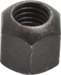 Gibraltar - M8, Steel, Black Phosphate Coated, Right Hand Spherical Fixture Nut - 13mm Wide Across Flats, 12mm High, 11mm Radius - Industrial Tool & Supply