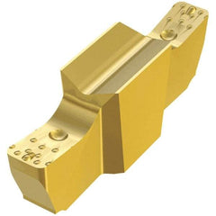 Iscar - 120000GEPI Grade IC528, 1.2mm Cutting Width Carbide Grooving Insert - 1.8mm Max Depth of Cut, Neutral, TiCN/TiN Finish - Industrial Tool & Supply