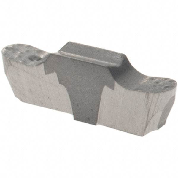 Iscar - 200100GEPI Grade IC08, 2mm Cutting Width Carbide Grooving Insert - 2mm Max Depth of Cut, Right Hand, 1mm Corner Radius, Uncoated - Industrial Tool & Supply