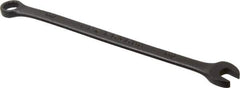 Proto - 7mm 12 Point Offset Combination Wrench - 15° Offset Angle, 5-5/32" OAL, Steel, Black Finish - Industrial Tool & Supply