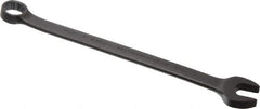 Proto - 14mm 12 Point Combination Wrench - 15° Offset Angle, 8-5/8" OAL, Steel, Black Finish - Industrial Tool & Supply