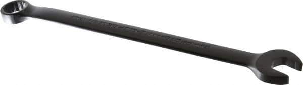 Proto - 17mm 12 Point Combination Wrench - 15° Offset Angle, 10-1/8" OAL, Steel, Black Finish - Industrial Tool & Supply