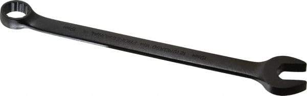 Proto - 19mm 12 Point Offset Combination Wrench - 15° Offset Angle, 11-1/32" OAL, Steel, Black Finish - Industrial Tool & Supply