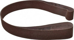 Tru-Maxx - 2" Wide x 72" OAL, 40 Grit, Aluminum Oxide Abrasive Belt - Aluminum Oxide, Coarse, Coated - Industrial Tool & Supply