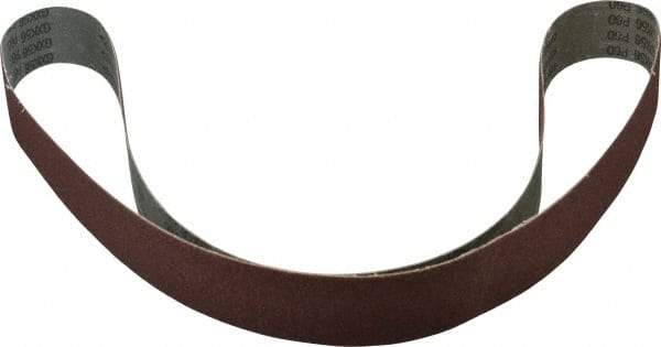 Tru-Maxx - 2" Wide x 72" OAL, 60 Grit, Aluminum Oxide Abrasive Belt - Aluminum Oxide, Medium, Coated - Industrial Tool & Supply