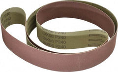 Tru-Maxx - 2" Wide x 72" OAL, 240 Grit, Aluminum Oxide Abrasive Belt - Aluminum Oxide, Very Fine, Coated - Industrial Tool & Supply