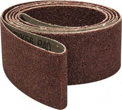 Tru-Maxx - 2" Wide x 132" OAL, 40 Grit, Aluminum Oxide Abrasive Belt - Aluminum Oxide, Coarse, Coated - Industrial Tool & Supply