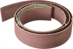 Tru-Maxx - 2" Wide x 132" OAL, 120 Grit, Aluminum Oxide Abrasive Belt - Aluminum Oxide, Fine, Coated - Industrial Tool & Supply