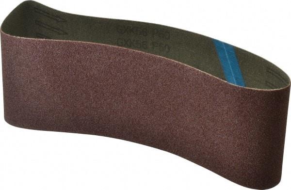 Tru-Maxx - 4" Wide x 24" OAL, 60 Grit, Aluminum Oxide Abrasive Belt - Aluminum Oxide, Medium, Coated - Industrial Tool & Supply