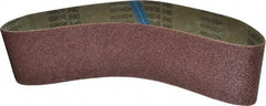 Tru-Maxx - 4" Wide x 36" OAL, 40 Grit, Aluminum Oxide Abrasive Belt - Aluminum Oxide, Coarse, Coated - Industrial Tool & Supply