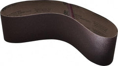 Tru-Maxx - 4" Wide x 36" OAL, 80 Grit, Aluminum Oxide Abrasive Belt - Aluminum Oxide, Medium, Coated - Industrial Tool & Supply