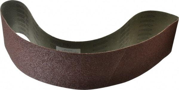 Tru-Maxx - 4" Wide x 48" OAL, 40 Grit, Aluminum Oxide Abrasive Belt - Aluminum Oxide, Coarse, Coated - Industrial Tool & Supply