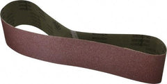 Tru-Maxx - 4" Wide x 48" OAL, 80 Grit, Aluminum Oxide Abrasive Belt - Aluminum Oxide, Medium, Coated - Industrial Tool & Supply