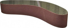 Tru-Maxx - 4" Wide x 54" OAL, 60 Grit, Aluminum Oxide Abrasive Belt - Aluminum Oxide, Medium, Coated - Industrial Tool & Supply