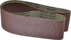 Tru-Maxx - 4" Wide x 54" OAL, 80 Grit, Aluminum Oxide Abrasive Belt - Aluminum Oxide, Medium, Coated - Industrial Tool & Supply