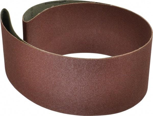 Tru-Maxx - 4" Wide x 54" OAL, 100 Grit, Aluminum Oxide Abrasive Belt - Aluminum Oxide, Fine, Coated - Industrial Tool & Supply