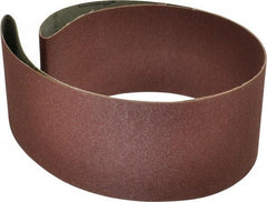 Tru-Maxx - 4" Wide x 54" OAL, 100 Grit, Aluminum Oxide Abrasive Belt - Aluminum Oxide, Fine, Coated - Industrial Tool & Supply
