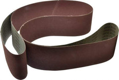 Tru-Maxx - 4" Wide x 132" OAL, 120 Grit, Aluminum Oxide Abrasive Belt - Aluminum Oxide, Fine, Coated - Industrial Tool & Supply