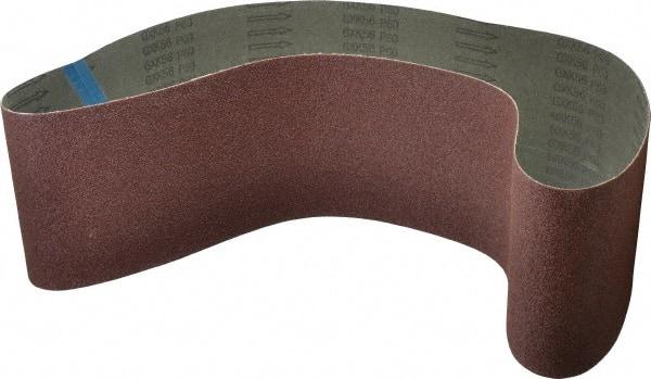 Tru-Maxx - 6" Wide x 54" OAL, 60 Grit, Aluminum Oxide Abrasive Belt - Aluminum Oxide, Medium, Coated - Industrial Tool & Supply