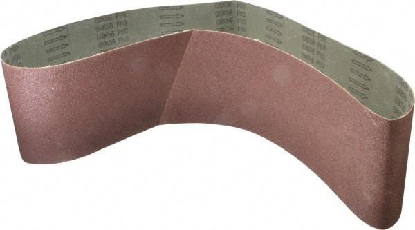 Tru-Maxx - 6" Wide x 60" OAL, 60 Grit, Aluminum Oxide Abrasive Belt - Aluminum Oxide, Medium, Coated - Industrial Tool & Supply