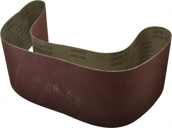 Tru-Maxx - 6" Wide x 60" OAL, 120 Grit, Aluminum Oxide Abrasive Belt - Aluminum Oxide, Fine, Coated - Industrial Tool & Supply