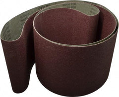 Tru-Maxx - 8" Wide x 107" OAL, 80 Grit, Aluminum Oxide Abrasive Belt - Aluminum Oxide, Medium, Coated - Industrial Tool & Supply