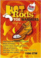 OccuNomix - 5 hr Toe Warmer - Average Temperature of 115°F - Industrial Tool & Supply