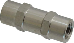 Ham-Let - 1/4" Stainless Steel Check Valve - Inline, FNPT x FNPT, 3,000 WOG - Industrial Tool & Supply