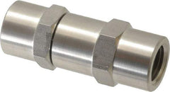 Ham-Let - 1/4" Stainless Steel Check Valve - Inline, FNPT x FNPT, 3,000 WOG - Industrial Tool & Supply