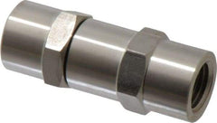 Ham-Let - 1/4" Stainless Steel Check Valve - Inline, FNPT x FNPT, 3,000 WOG - Industrial Tool & Supply