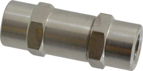 Ham-Let - 1/8" Stainless Steel Check Valve - Inline, FNPT x FNPT, 3,000 WOG - Industrial Tool & Supply