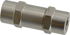 Ham-Let - 1/8" Stainless Steel Check Valve - Inline, FNPT x FNPT, 3,000 WOG - Industrial Tool & Supply