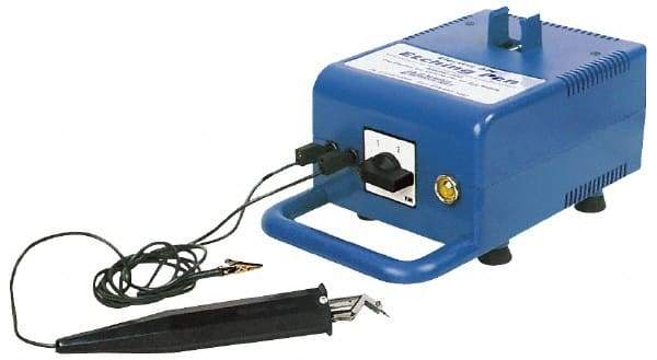 Value Collection - 110 Volt Electric Engraving Pen - Includes 6 Spare Writing Points; Arc Engraver; Transformer Kit - Industrial Tool & Supply