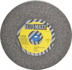 Tru-Maxx - 36 Grit Aluminum Oxide Bench & Pedestal Grinding Wheel - 10" Diam x 1" Hole x 1-1/2" Thick, 3250 Max RPM, P Hardness, Very Coarse Grade , Vitrified Bond - Industrial Tool & Supply