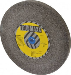 Tru-Maxx - 36 Grit Aluminum Oxide Bench & Pedestal Grinding Wheel - 12" Diam x 1-1/4" Hole x 1" Thick, 2705 Max RPM, P Hardness, Very Coarse Grade , Vitrified Bond - Industrial Tool & Supply