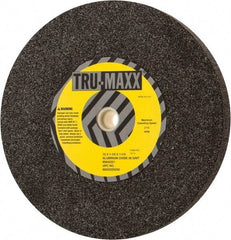 Tru-Maxx - 36 Grit Aluminum Oxide Bench & Pedestal Grinding Wheel - 12" Diam x 1-1/4" Hole x 1-1/2" Thick, 2705 Max RPM, P Hardness, Very Coarse Grade , Vitrified Bond - Industrial Tool & Supply