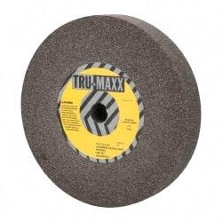 Tru-Maxx - 46 Grit Aluminum Oxide Bench & Pedestal Grinding Wheel - 12" Diam x 1-1/4" Hole x 2" Thick, 2705 Max RPM, P Hardness, Coarse Grade , Vitrified Bond - Industrial Tool & Supply