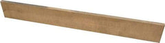 Value Collection - 1/4 Inch Thick x 1-1/2 Inch Wide x 1 Ft. Long, Bronze Rectangular Bar - Alloy Aluminum Bronze (CDA 954) - Industrial Tool & Supply