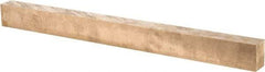 Value Collection - 3/4 Inch Thick x 1 Inch Wide x 1 Ft. Long, Bronze Rectangular Bar - Alloy Aluminum Bronze (CDA 954) - Industrial Tool & Supply